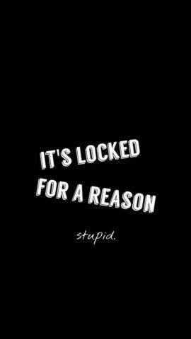 Locked