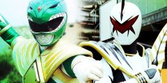 green power ranger white dino mighty mor