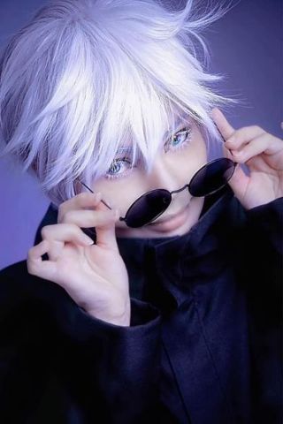 Gojo cosplayer
