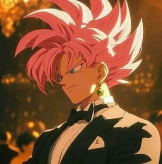 Goku black in ball room