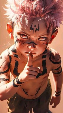 Evil baby Sukuna
