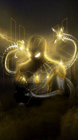 black spiderman Suit