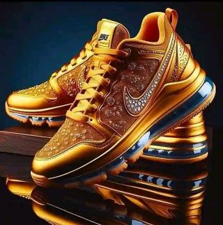 Gold shoe