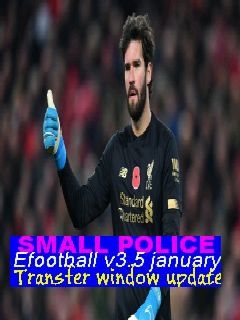 Efootball 25 v5.4 new january update by small police