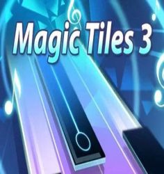 Magic tiles by small police