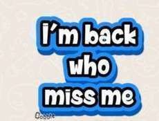 Am back