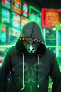 anonymus guy not robot 4k 6c