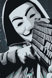 anonymous vector x vexel art nx