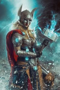 jane foster with hammer g6
