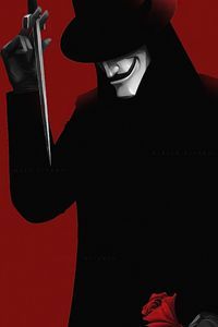 v for vendetta in love 4k by