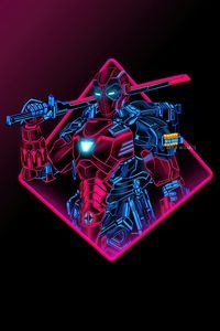 deadpool neon armor minimal 5k fp