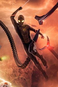 spider man no way home marvel fanart 5k jg