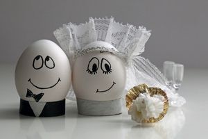 eggs wedding