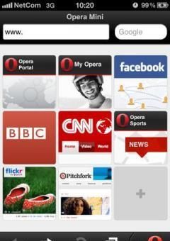Opera mini next.