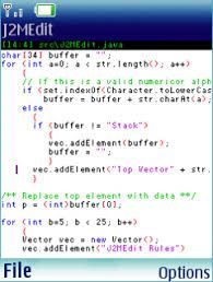J2ME Editor