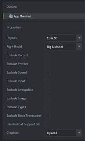 MANIFEST EDITOR