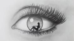 Artist drawing