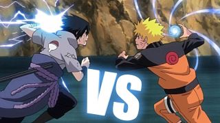 Naruto kyubi vs sasu