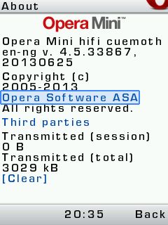 Opera Mini 4.5