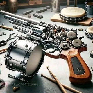 Gun drumset