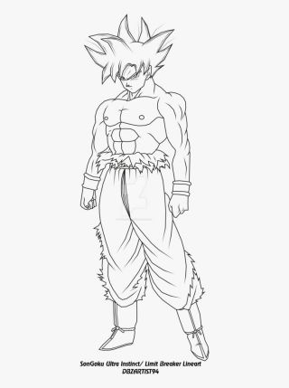 Goku drawing ultra instinct