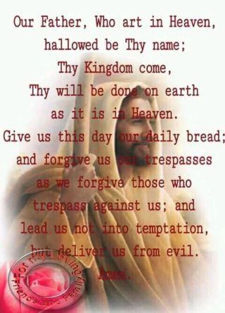 The lords prayer