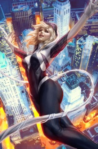 Ghost spider #1 by stanley artgerm lau