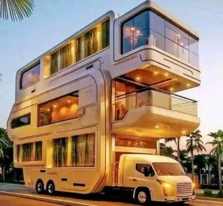 house in a bus