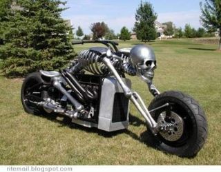 Skeleton bike