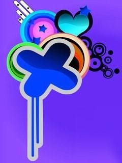 purple bleed vector 79811