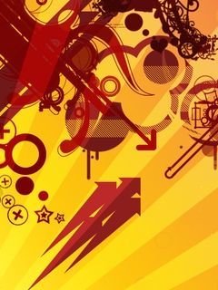 yellow vector 79824