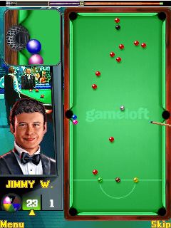 JW SnookerLegend screen 240x320 EN