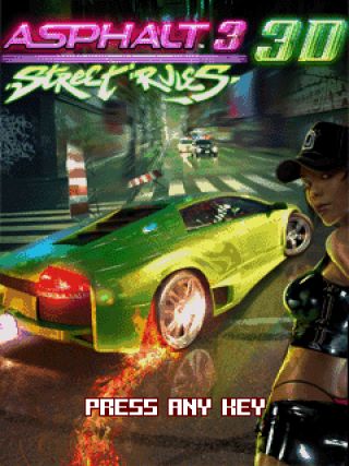 Asphalt 3 3D - Stree