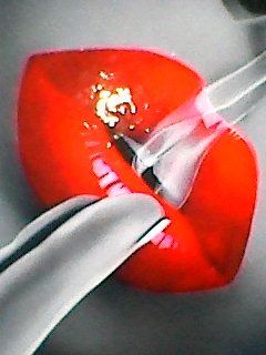 Red lips