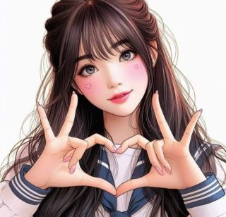 Girl hand