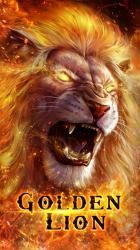 fiery lion