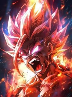 Fire goku