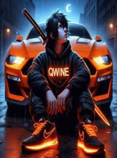 Anime boy and mustang 3