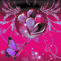 Flying Pink Heart