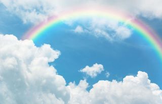 Clouds Rainbow 