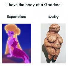 If u tink u ar a goddess