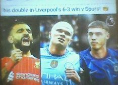 Salah vs cole pamlmer