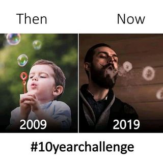 10 Year Challenge