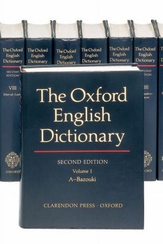 Oxford Dictionary Of