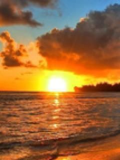 sea sunset