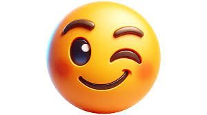 Winking emoji