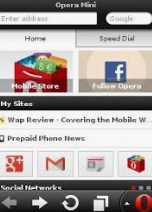 Opera next 7.0 handl