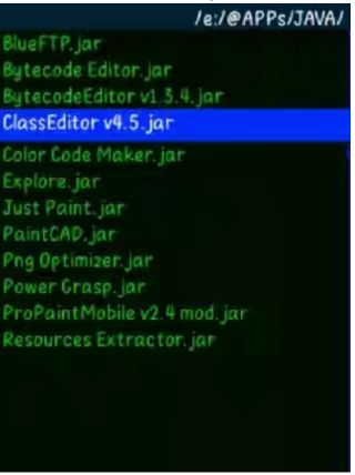 class  editor