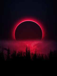 Red moon
