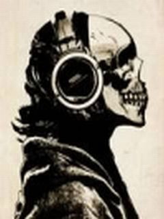Skull headphone